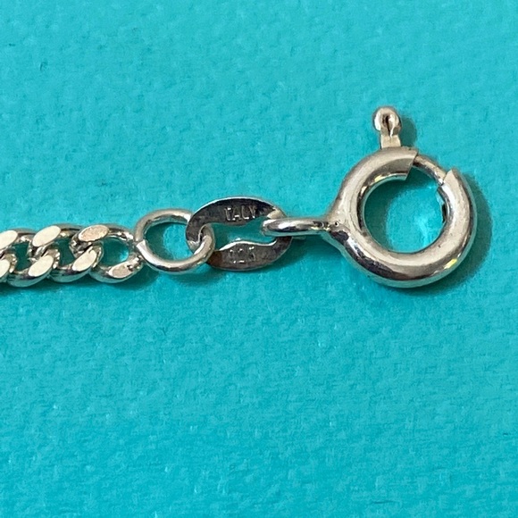 Tiffany Jumbo Heart Tag on Silver 20” Chain - Picture 6 of 11